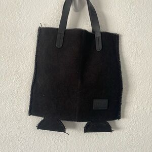 Graf Lantz wine bottle bag dual grey/black